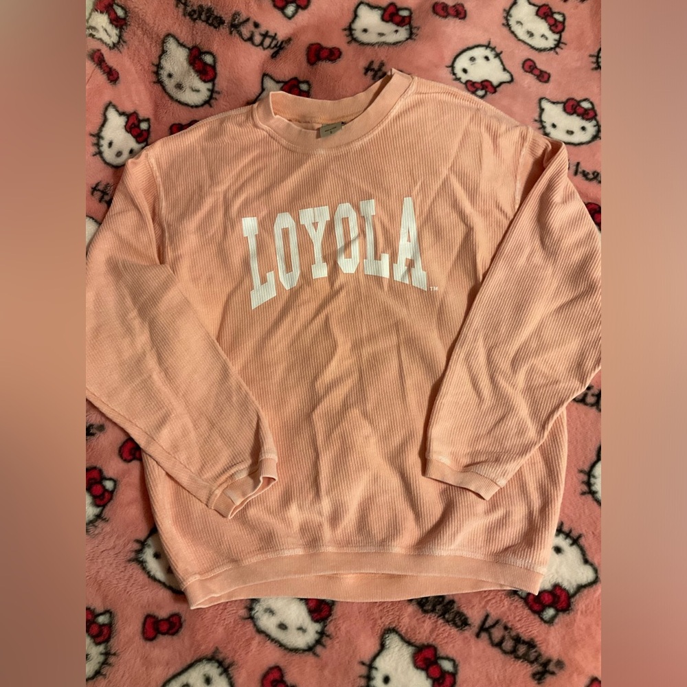 Loyola university oversized crewneck